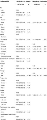 Prognostic Nomogram for Predicting Long-Term Overall Survival of Esophageal Cancer Patients Receiving Neoadjuvant Chemoradiotherapy Plus Surgery: A Population-Based Study